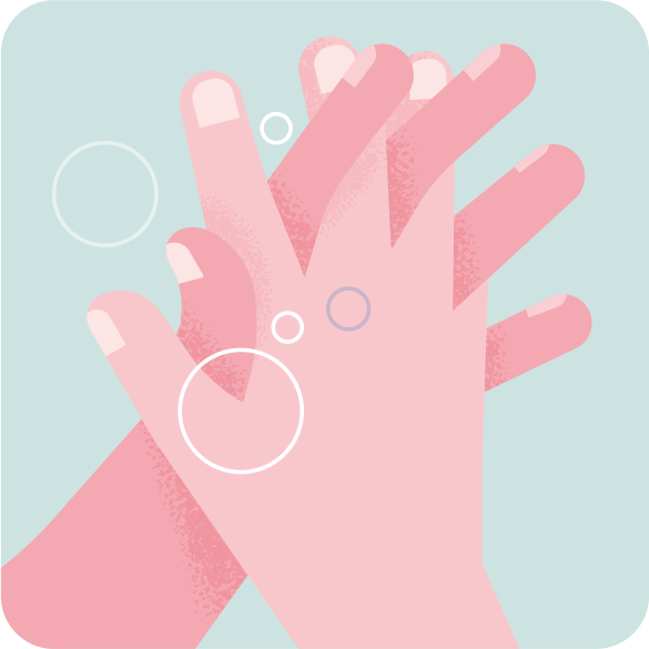 Hands tile